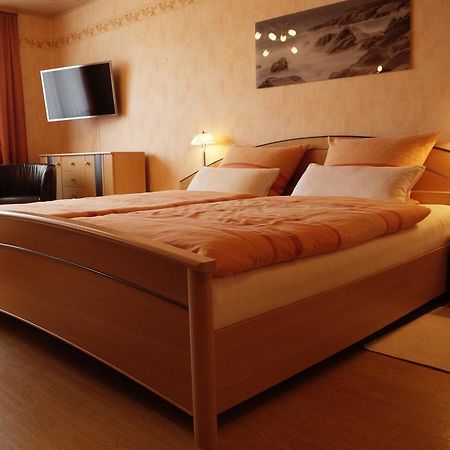 Pension Huhn Angersbach Esterno foto