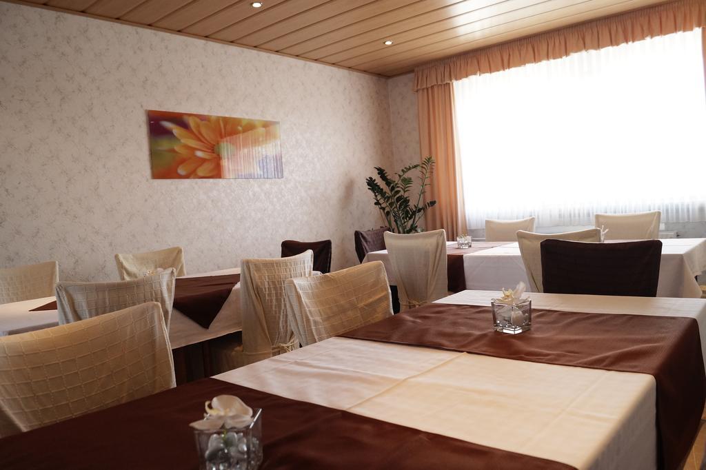 Pension Huhn Angersbach Esterno foto